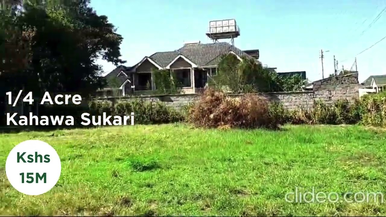Kahawa Sukari – Prime ¼ Acre for Sale