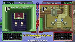 Crosskeys Jul 16 2020. ALTTP Randomizer Daily Race