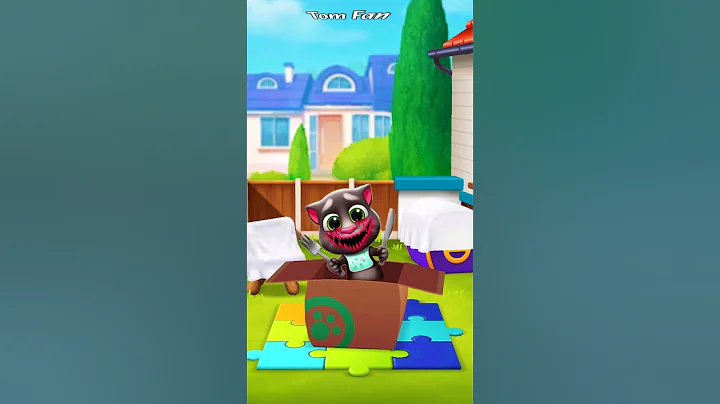 Ghost box My Talking Tom 🤯 #shorts #mytom2 #challenge #cute #viral #mytalkingtom2 #cat