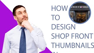 fiver graphic designing how to design shop front thumbnails in Adobe illustrator