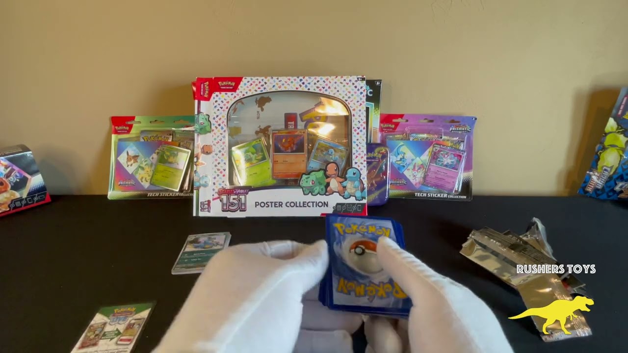 📦 Pokémon 151 Poster Collection UNBOXING and Poster Reveal! 🔥Did we get any Epic Pulls? 4K