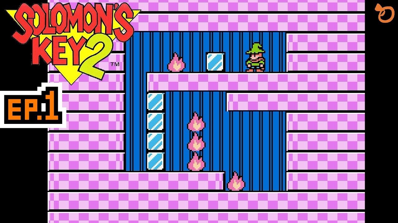 PuzzleGame] Solomon's Key 2 (ソロモンの鍵2) - #1 (World1-4) - YouTube