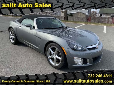 LOW MILEAGE 2007 Saturn Sky Redline with an automatic transmission