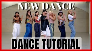XG - 'NEW DANCE' Dance Practice Mirrored Tutorial (SLOWED)