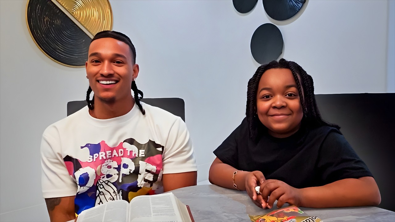ARIES Explores Bible Study with WOO WOP for the VERY FIRST TIME!
