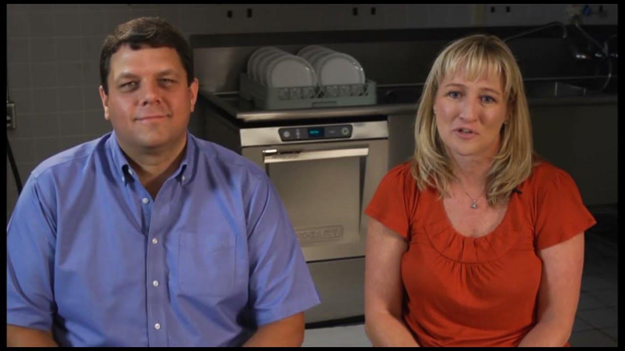 How to operate a Hobart® LXe Undercounter Dishwasher YouTube