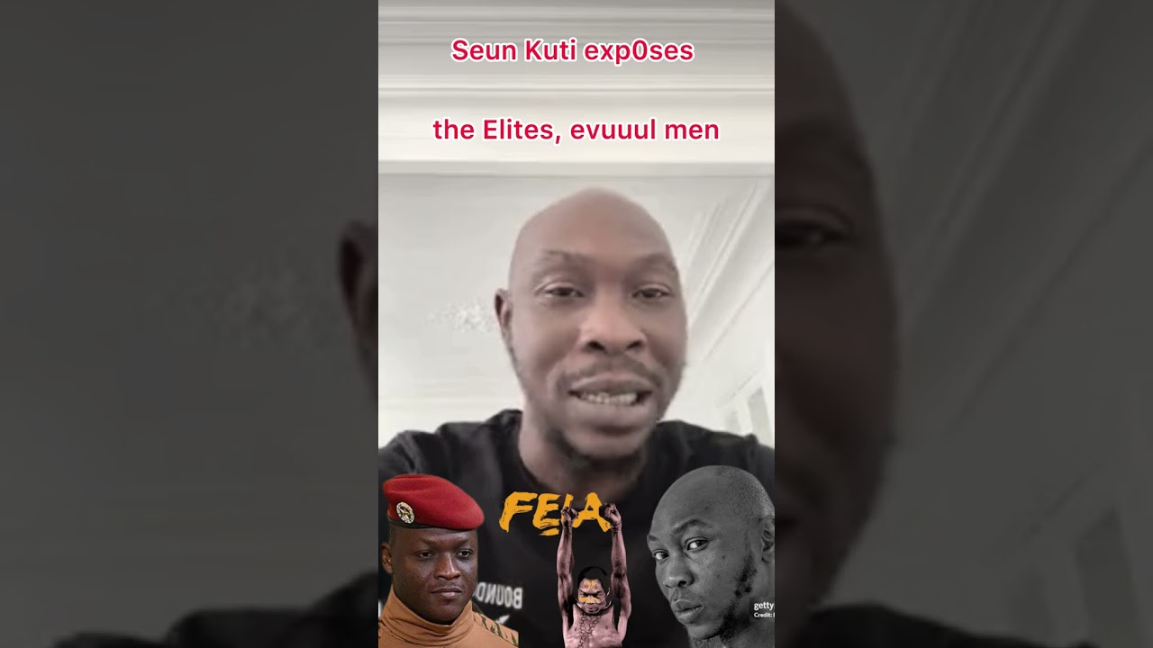 Скрытая тайна этих злых элит, раскрывается Сеуном Кути…