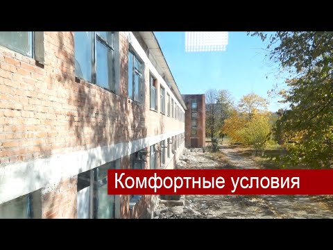В станице Темижбекской продолжается капитальный ремонт участковой больнице.