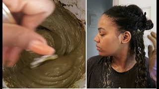 Henna Gloss on Natural Hair | How to Mix and Apply