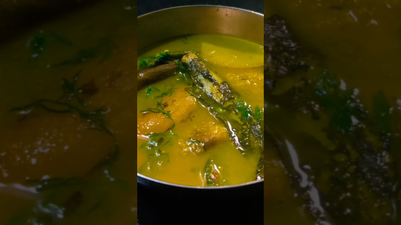 🔥গ্রামবাংলার সবজি দিয়ে শিং মাছের ঝোল | Shing Fish Curry Bengali Style 