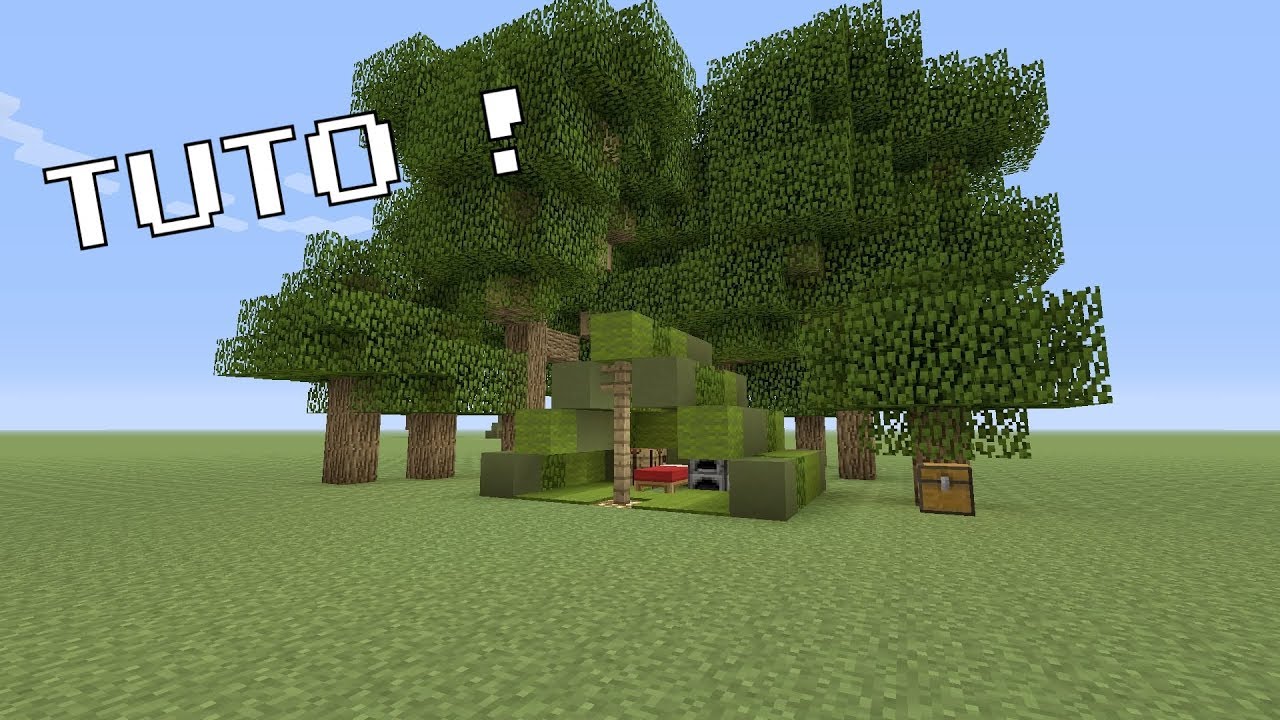 [TUTO] COMMENT CONSTRUIRE UNE TENTE DE SURVIVALISTE DANS MINECRAFT