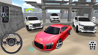 Brand New Red Audi RS5 for Parking - 3d Driving Class android game play video || #gameplay #cargame screenshot 3