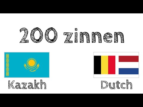 Video: Hoe De Kazachse Taal Te Leren