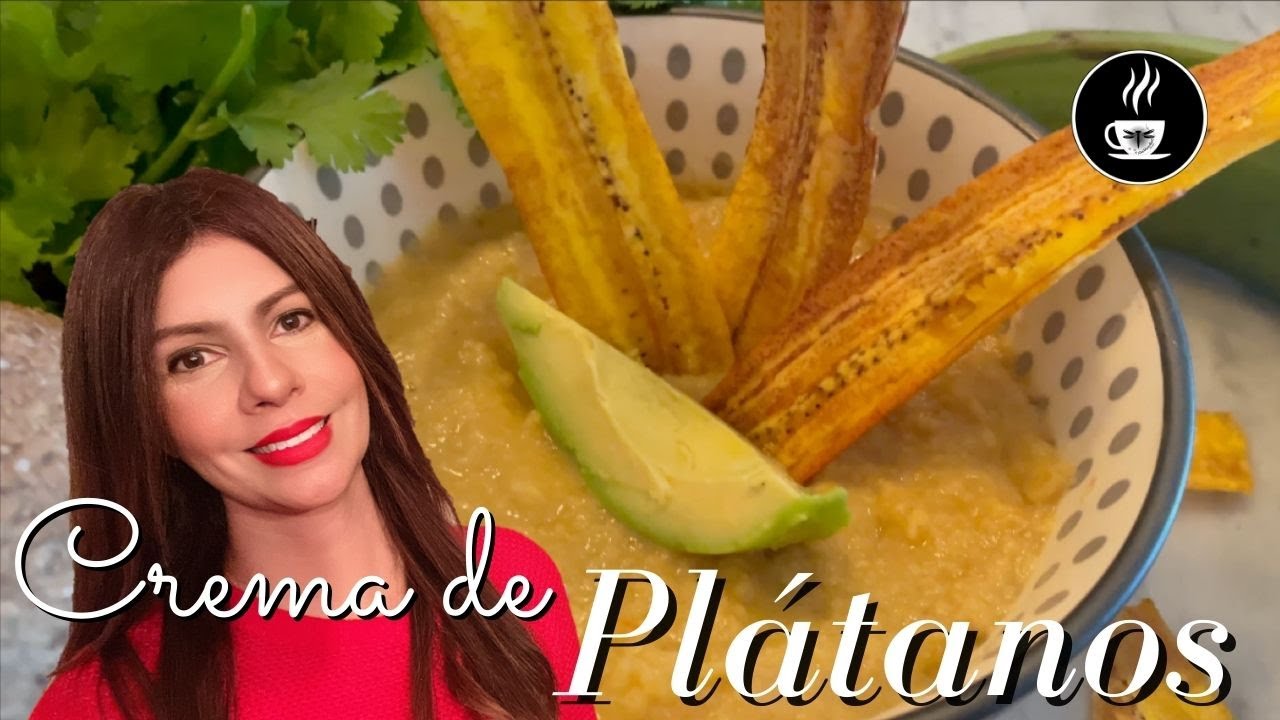 Crema de Plátano Boricua 🇵🇷 a mi estilo con plátanos verdes o machos  ❤️