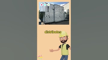 How Does The Air handling unit Work ? I #hvac #shorts