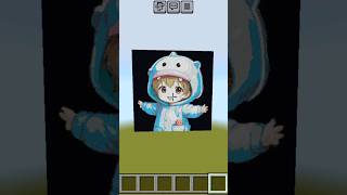 Minecraft paxl art #shorts