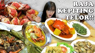 Pesta Kepiting Telor Raksasa !! Sampai 1 Meja !