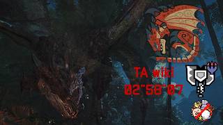 [MHWilds] 狩猟演習 歴戦リオレウス TA wiki rules チャージアックス ソロ 02"58”07 - Tempered Rathalos Charge Brade