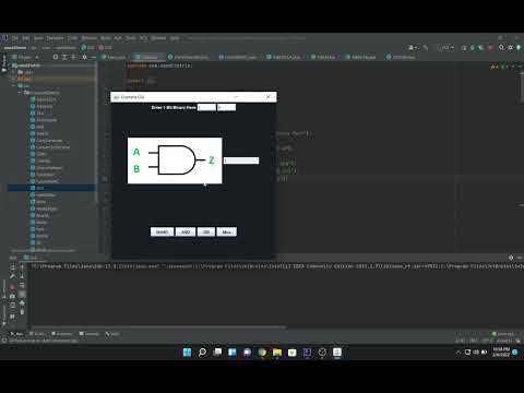 GUI Example for Logic Gates (Nand2Tetris)