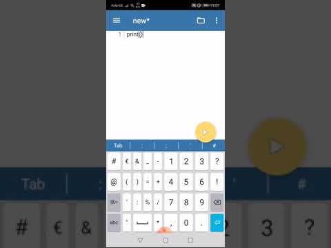 INSTALACION DE IDE PARA PYTHON EN EL CELULAR
