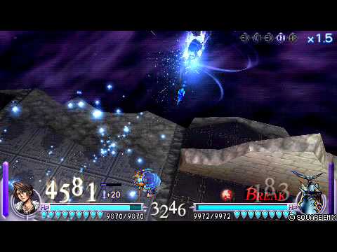 DFF　スコールVSエクスデス