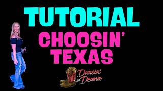 CHOOSIN’ TEXAS 🏔️🤠 Line Dance Tutorial