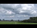 MASS 4X F-16 AND 1X Go-around FLYBY TAKEOFF LEEUWARDEN AB