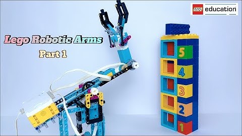 Building a 360-Degree Rotating LEGO Robotic Arm ｜SpikePrime 【Tutorial】