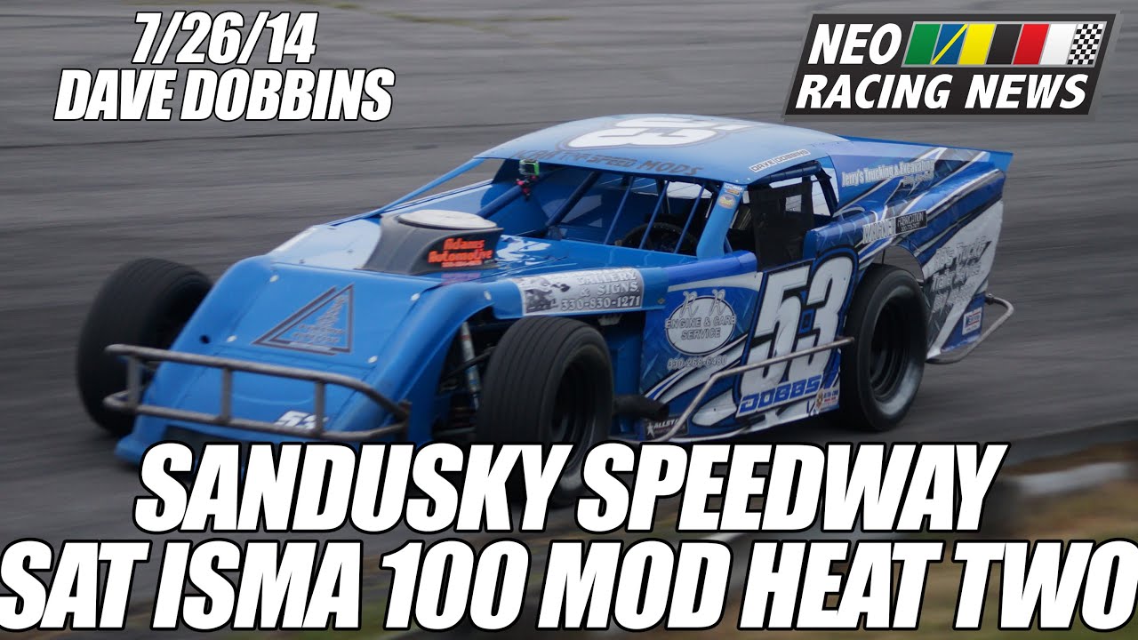 NEO Racing News - Top Speed Modifieds Heat Two @ Sandusky (Dobbins) - 07/26/14