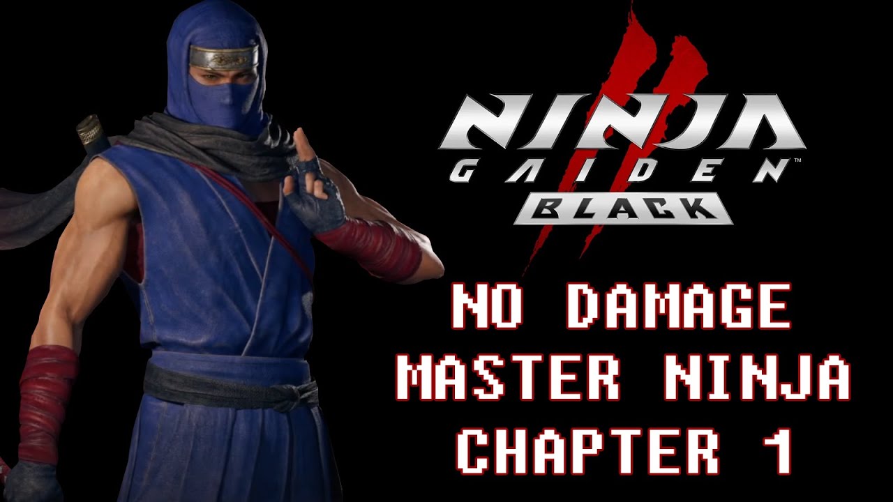 NINJA GAIDEN 2 BLACK - NO DAMAGE - MASTER NINJA - CHAPTER 1