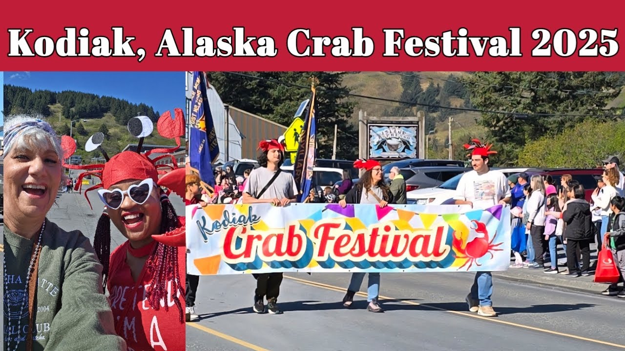 Kodiak, Alaska Crab Festival 2025 | Part 1 | Alaskan Bears Vlogs