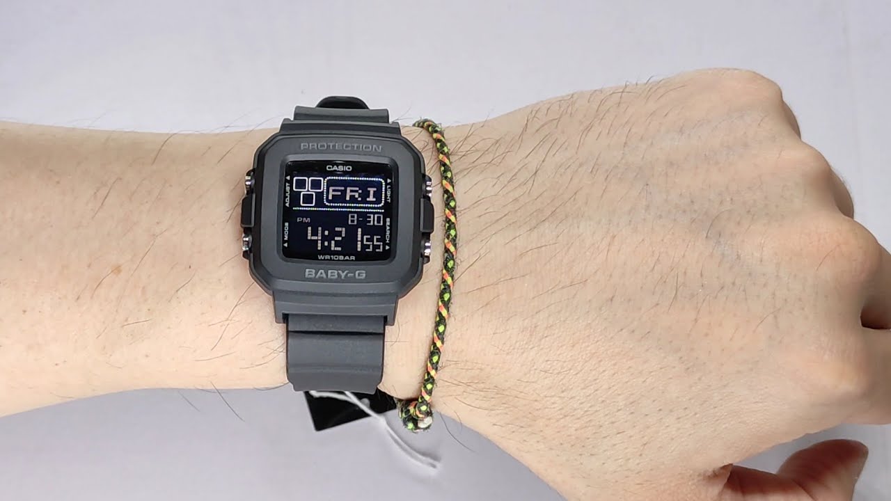 Casio Baby-G BGD-10-1 - YouTube