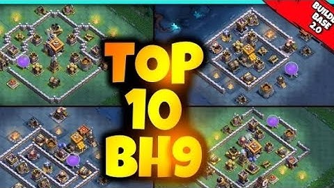 New Top 10 BEST Builder Hall 9 Base 2.0 | With Bh9 Base Link | Clash Of Clans