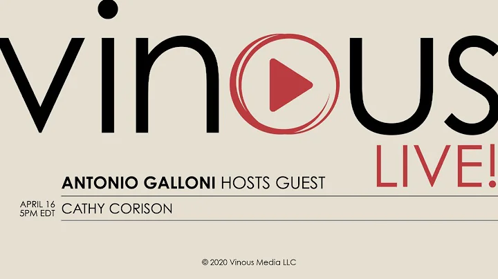 Vinous Live! with Cathy Corison