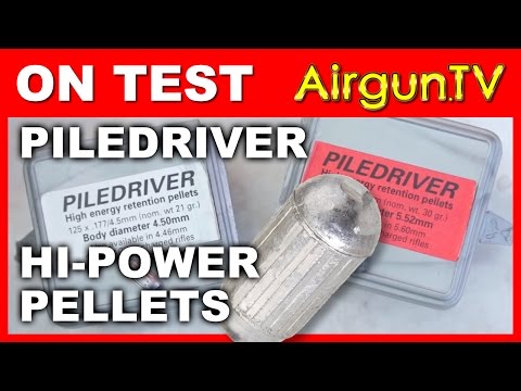 REVIEW: Piledriver high efficiency air gun pellet