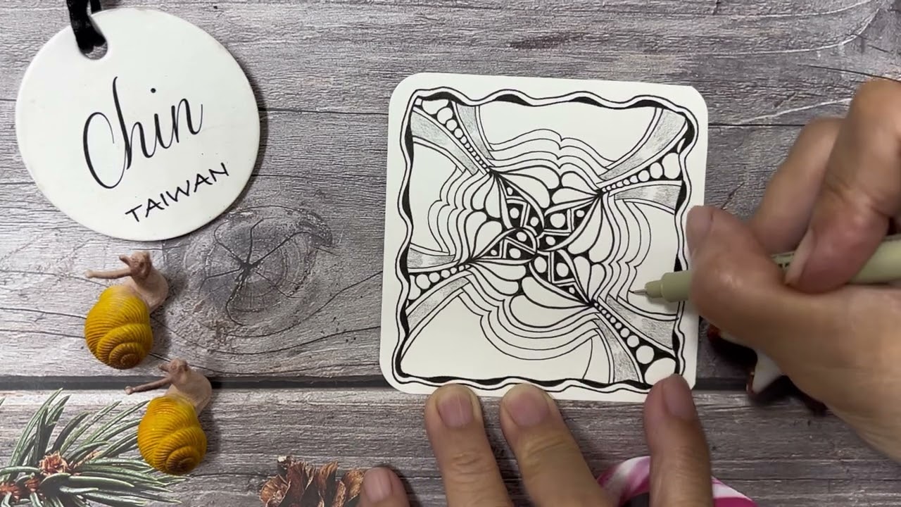 ［Chin禪繞］EP89 2024最新官方禪繞圖樣IDOZ