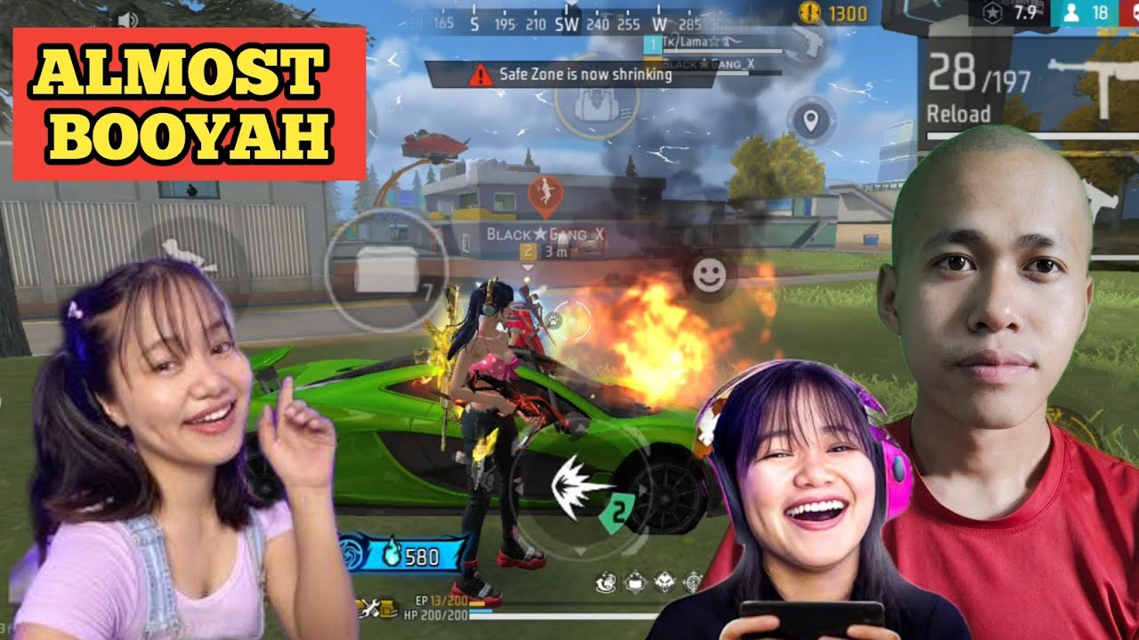 Free fire BR Ranked gameplay | Almost Booyah BR Ranked match - YouTube