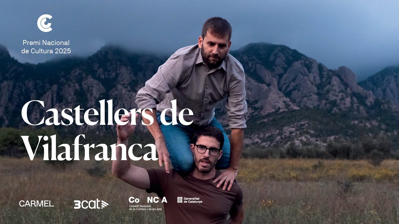 Entrevista a Ernest Gallart i Àngel Grau, president i cap de colla dels Castellers de Vilafranca