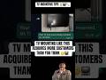 TV MOUNTING IDEA WILL HELP YOU TO GET MORE CUSTOMERS #TVMOUNTING #DIY #electrician