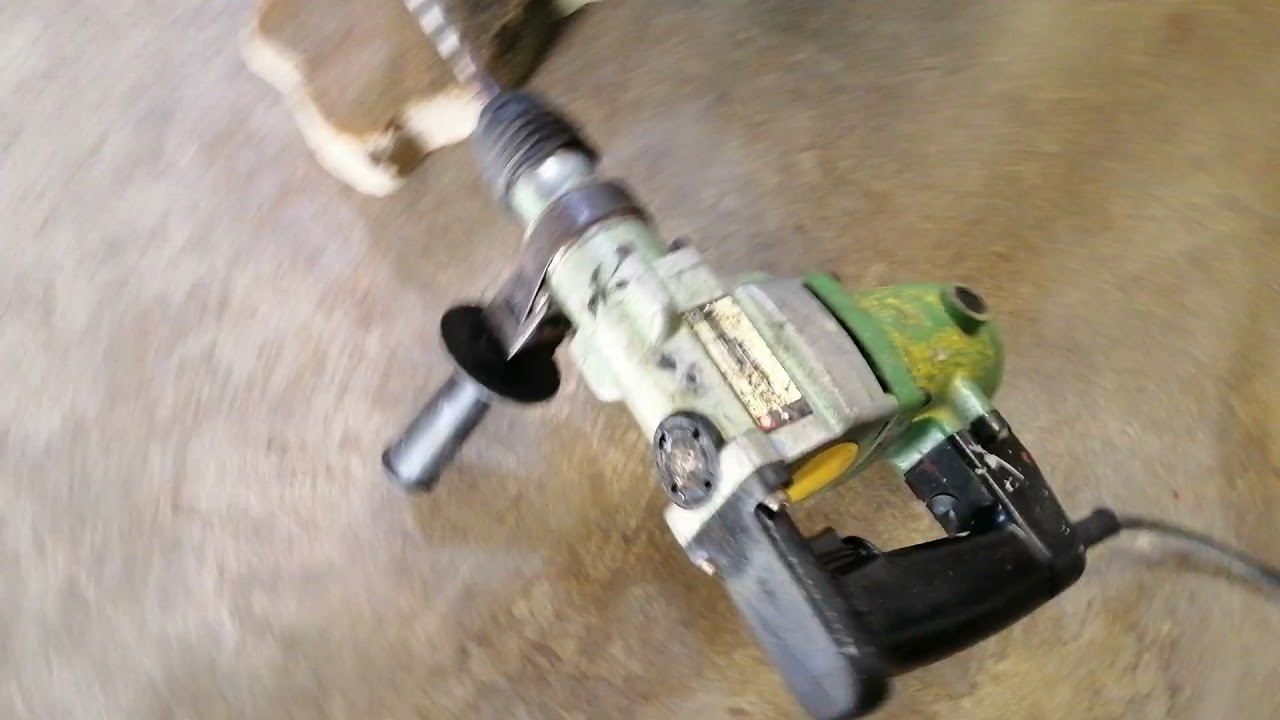 สว่านเจาะปูนเก่าญี่ปุ่น​ HITACHI​ ร้าน​ อ.รุ่งเรือง​พาณิชย์​092-8252287​