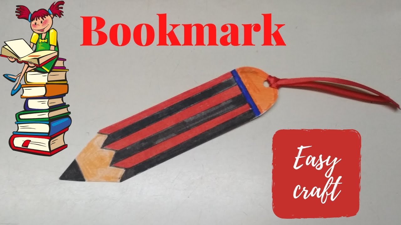 DIY kawaii Bookmarks / Origami Bookmarks idea / How to make a paper bookmark  / Crafts idea 