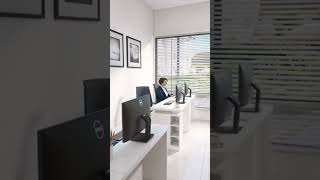 Interior design for an office at V Terrace Mall - New Cairo