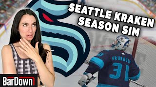 HOW DOES THE SEATTLE KRAKEN'S CURRENT ROSTER DO IN A NHL21 SIMULATION