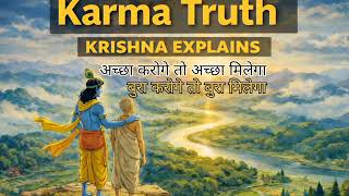 Krisna:explain the real truth of karma