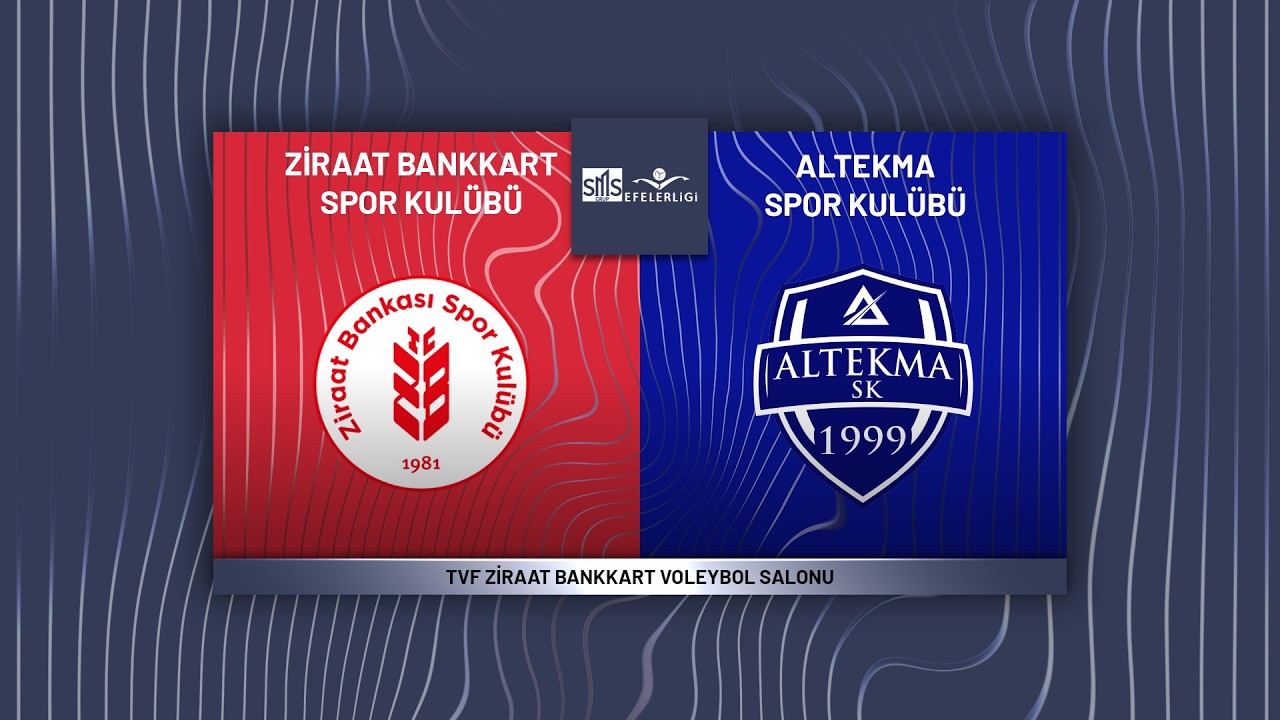 Ziraat Bankasi vs Altekma | Efeler Ligi