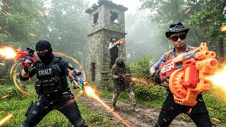 LTT Game Nerf Guns : SEAL X Warriors Elite Crime Blaster Takedown! screenshot 1