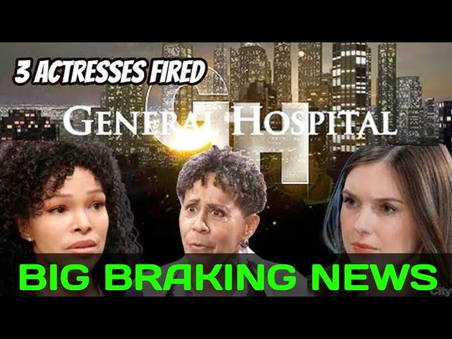 3 actresses fired, 3 male actors replaced | GH Spoilers - YouTube
