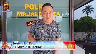 Ucap HUT 72 Selebriti Bemby Putuanda Polres Majalengka