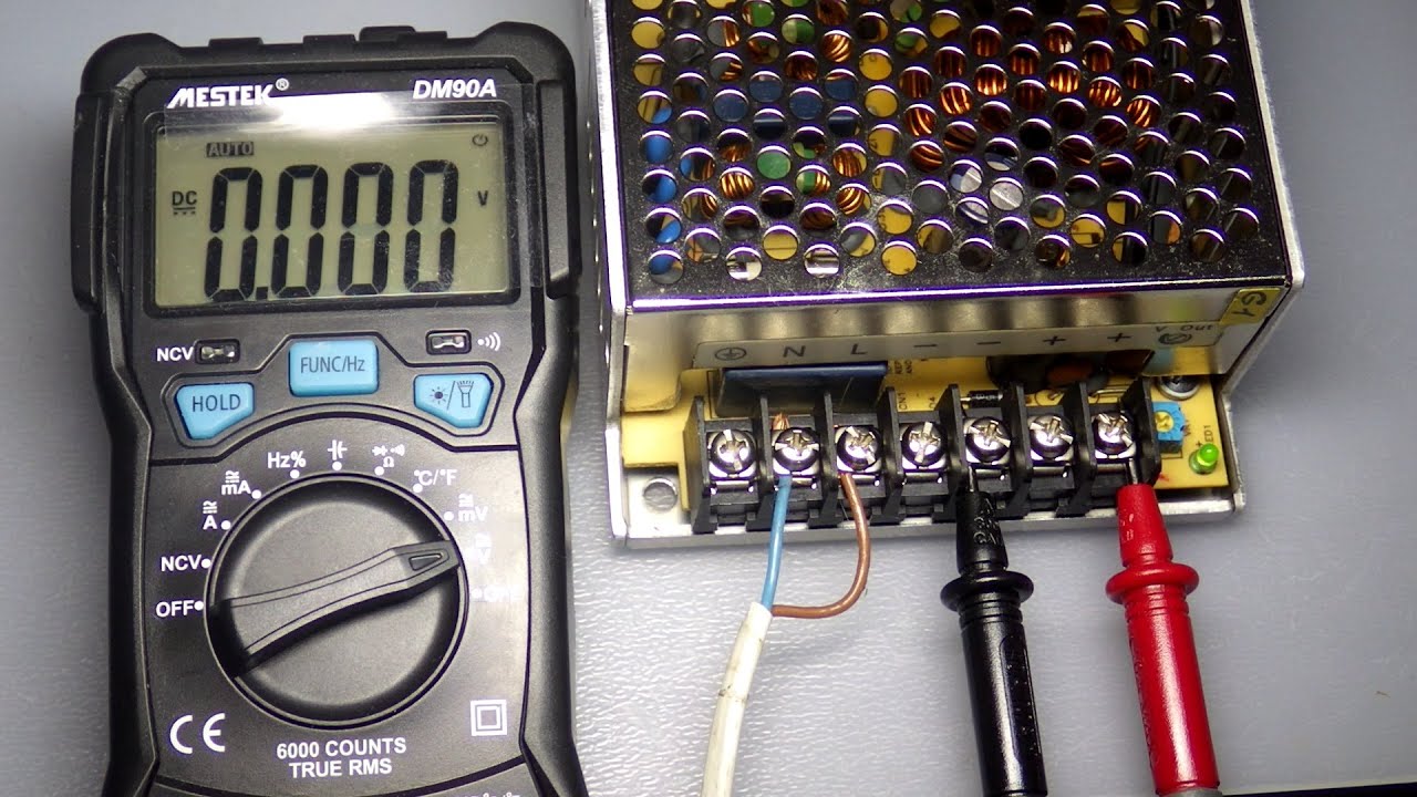 Ремонт импульсного блока питания 24В - YouTube