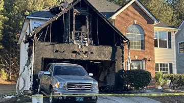 Hiram police officer’s home catches fire on Thanksgiving morning